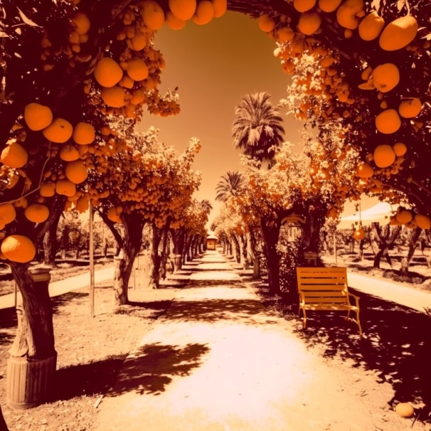 davea a beautiful lush orange grove with magical trees valencia ae136f72 dae1 4fb7 a426 fccee1879929