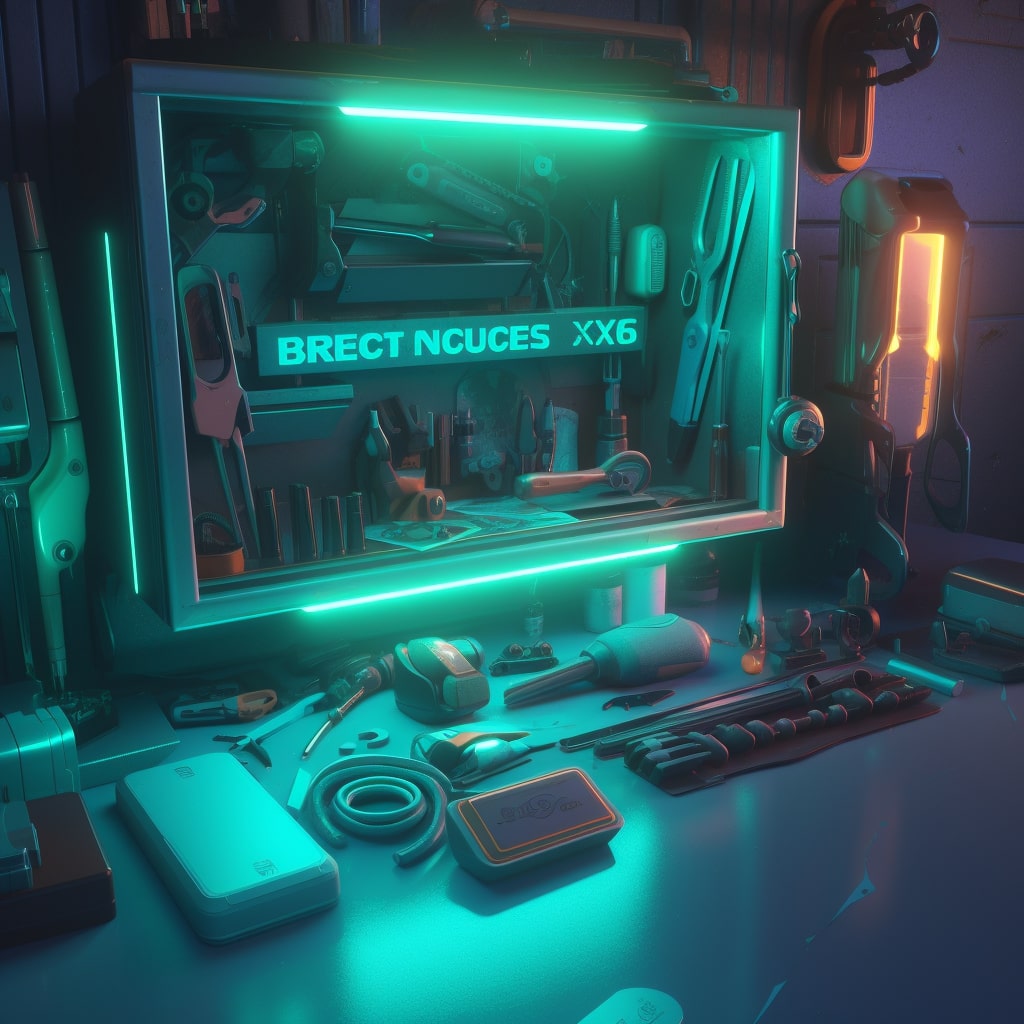 daz613 a tool kit in the style of neon metaverse retro futurist cc1b0d14 0f4a 46a3 89cf dbad1a8c9090