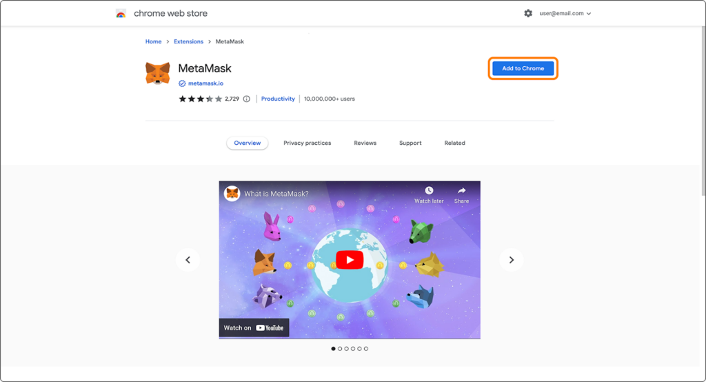 metamask extension