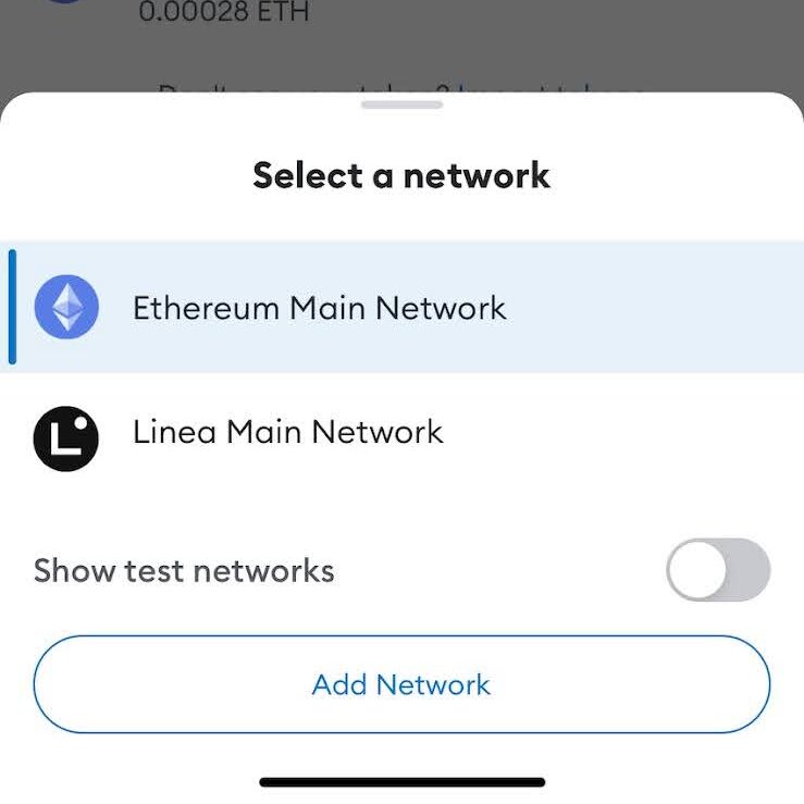 select network edited
